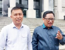 Cawabup Argo Sumaiku, dan Kuasa Hukum Dr. Michael Remizaldy Jacobus, S.H., M.H Hadir di Sidang MK