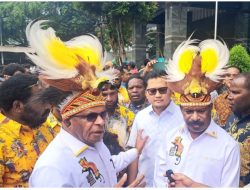 Elvis Tabuni dan Naftali Akawal Bupati dan Wakil Bupati Kabupaten Puncak Menang Di Sidang Dismissal MK