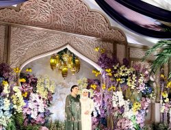 Dewi Bamsoet Isteri Bambang Soesatyo Anggota DPR RI Fraksi Golkar Hadiri Open House Idul Fitri Feby Ahmad Sahroni Anggota DPR RI“