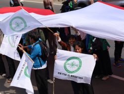 BEM PTNU Gelar Aksi Moral di Depan KPI: Bela Marwah Kiai dan Pesantren