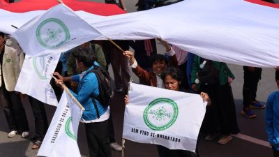 BEM PTNU Gelar Aksi Moral di Depan KPI: Bela Marwah Kiai dan Pesantren