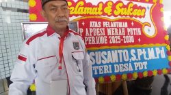 Syaban Lubis Kades Suak Indrapuri Hadiri Pelantikan DPP APDESI MERAH PUTIH Periode 2025-2030 : Siap Dukung Program Program Pak Prabowo Subianto