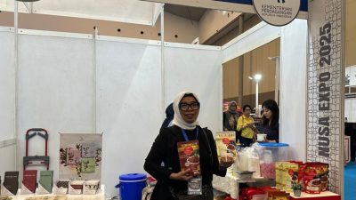 Niharcaniago,  Rendang yang sangat Lezat, Banyak Diminati Masyarakat Hadir di Pangan Nusa Expo 2025 ICE BSD