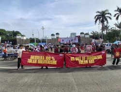 PERISAI Demo DPR RI, Tolak ART dan Militerisme di Hari Kebangkitan Nasional