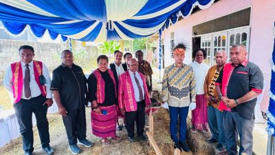 Gugun Gumilar Dorong Dukungan Pembangunan Rumah Pastori GPdI Eklesia Amban, Perkuat Kerukunan Papua Barat
