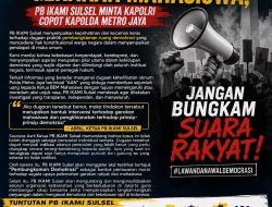 PB IKAMI SULSEL Kecam Dugaan Upaya Pembungkaman Demokrasi, Desak Investigasi Transparan