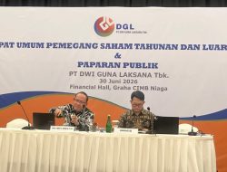 PT Dwi Guna Laksana Tbk Gelar RUPS dan Public Expose 2026, Tegaskan Komitmen Sebagai Mitra Strategis Pemerintah dalam Mendukung Ketahanan Energi Nasional